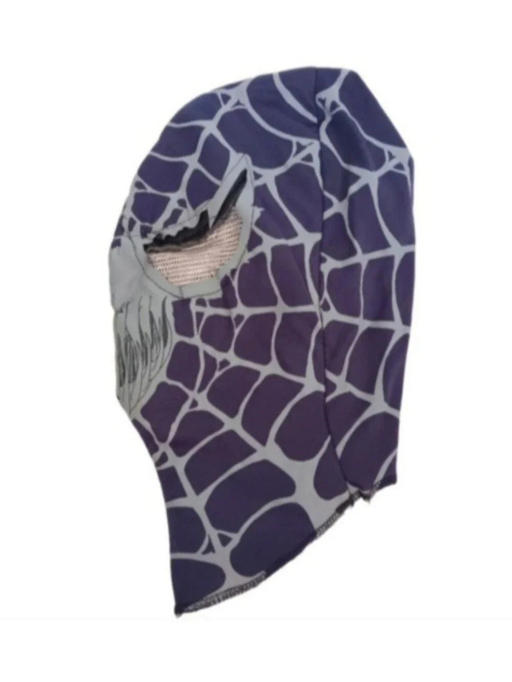 Venom Costume Full Hood Soft Mask | EUC |Dark Purple & Gray